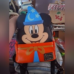 Sorceror Mickey Loungefly Mini Backpack